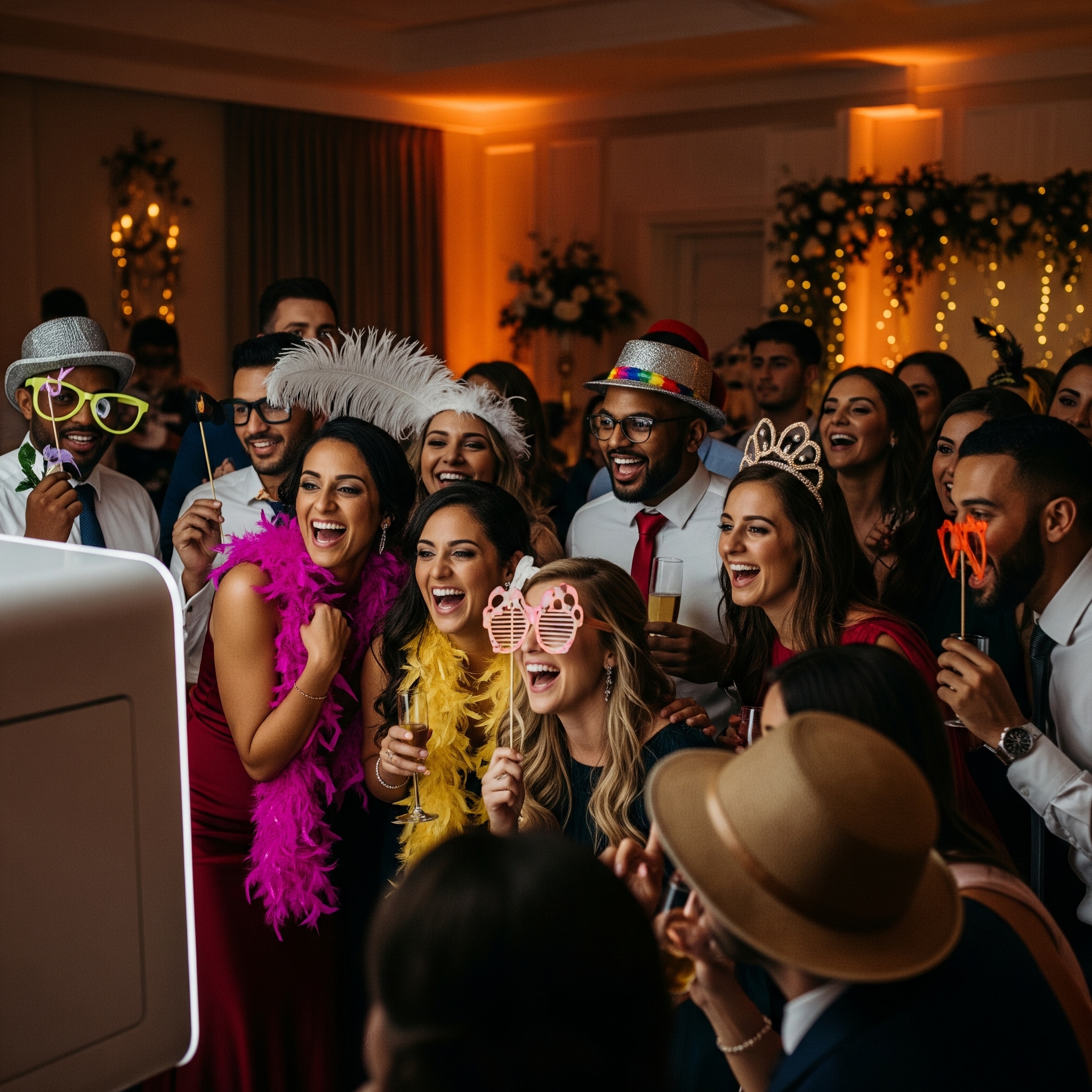 Fotobox auf Geburtstag